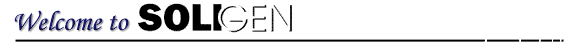 Welcome to Soligen